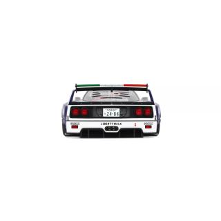 LB-WORKS F40 METALLIC BLUE 2024 OttO mobile 1:18 Resinemodell (Türen, Motorhaube... nicht zu öffnen!)